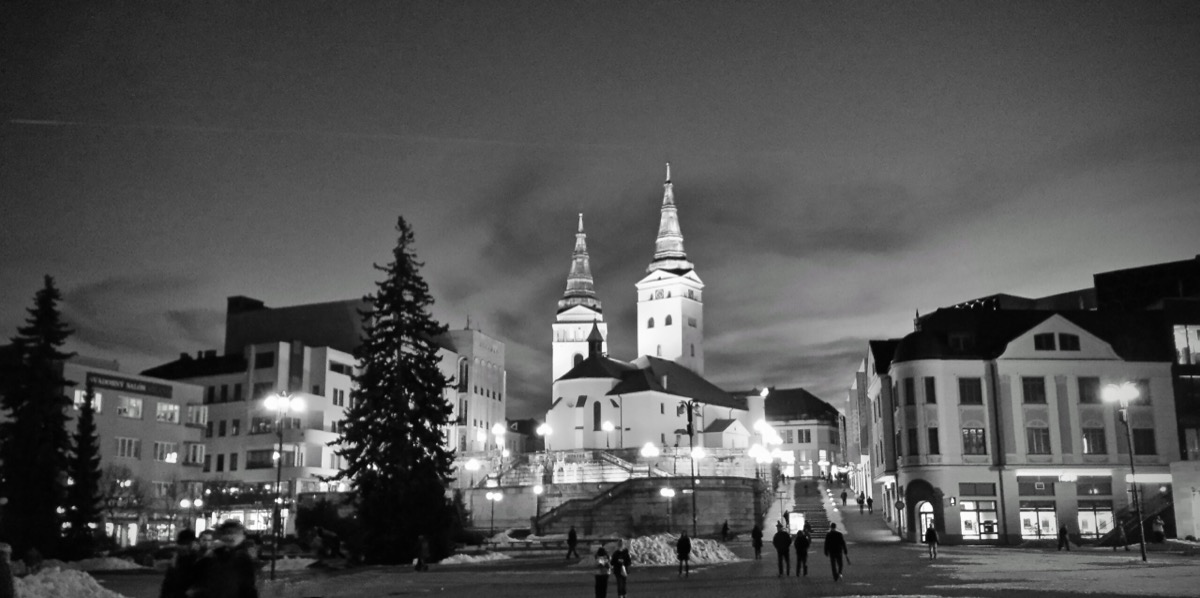 Panoráma mesta Žilina - sídlo advokátskej kancelárie Samec & partners